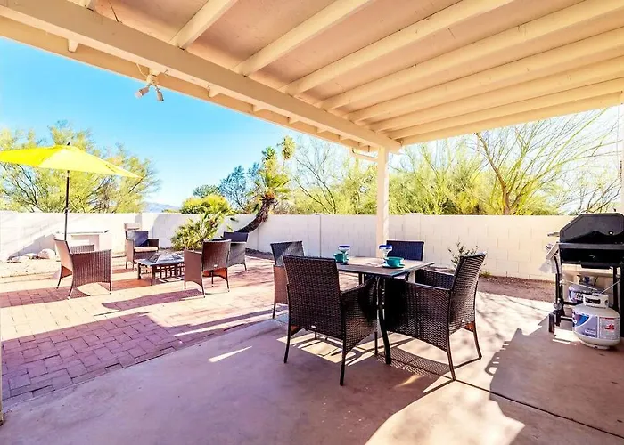 Apartment Sabino Canyon Vista - Serene Desert Escape With Pool & Grill, Sleeps 8